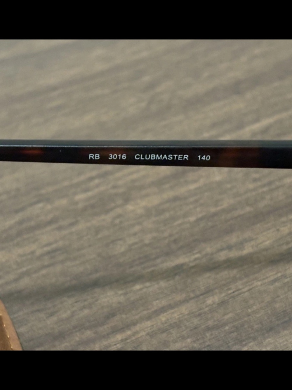 Custom Ray Ban 3016 Matte Havana Clubmaster - Picture 5 of 7